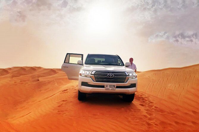 Morning Desert Safari with 4x4 Dune bashing, Camel Ride and Sandboarding - Key highlights you’ll feel right away