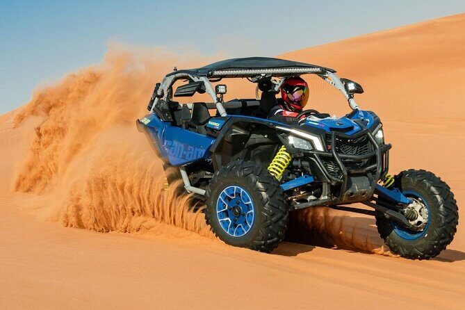 Morning Desert Safari With Buggy Ride and Sandboarding in Dubai - Photos, safety gear, and how the guides keep it moving