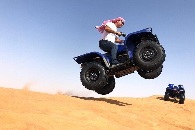 Morning Desert Safari With Quad Bike - The Quick Camel Ride: Optional, Short, and Good for Photos