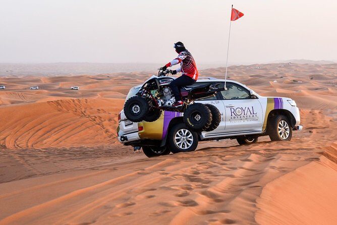 Morning Desert Safari With Quad Bike & Camel Ride Experience - The guides are part of the value