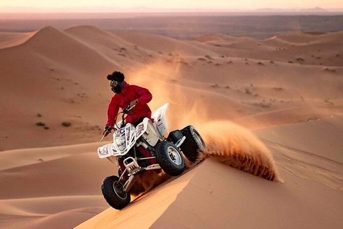 Morning Desert Safari with Quad Bike, Sand Boarding and Camel Ride - Getting there: hotel pickup, air-conditioned comfort, and the red-dune approach