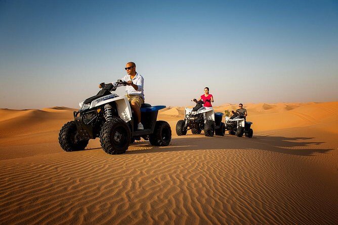 Morning Desert Safari with Quad Bike Tour Abu Dhabi - Getting there: pickup, timing, and the 4x4 ride feel