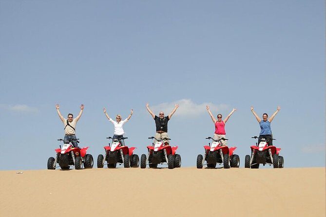 Morning Desert Safari with Quad Bike Tour Abu Dhabi - Camel farm time: a real animal stop, not just a photo break