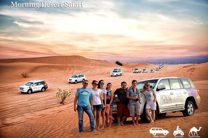 Morning Desert Safari:Dune Bashing Experience with Camel Ride - Royal Adventure Pickup: How the 4x4 Land Cruiser Part Works