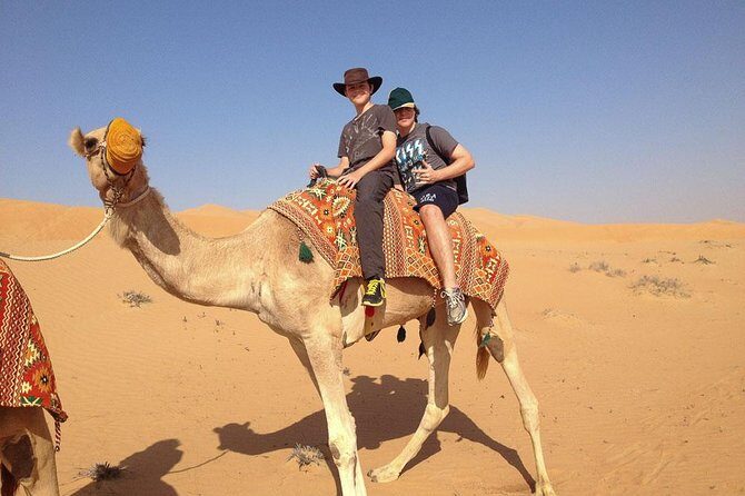 Morning Dubai Desert Safari with Dune Bashing, Camel Riding Dubai - Dune Bashing in a 4WD: What You Should Expect
