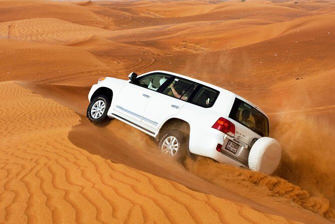 Morning Dubai Desert Safari with Sand boarding and Camel Ride - Key Things You’ll Notice Right Away