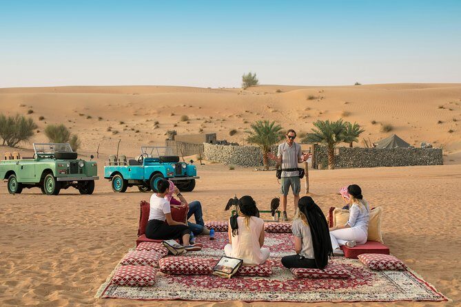 Morning Falconry & Nature Desert Safari with Transfers from Dubai - Falconry hands-on: flying a falcon and learning the real tradition