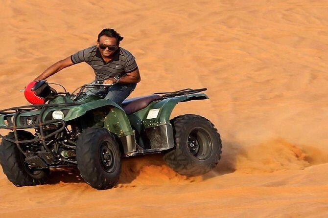 Morning Quad bike Open Desert - Lahbab Desert open ride: the part you’ll remember