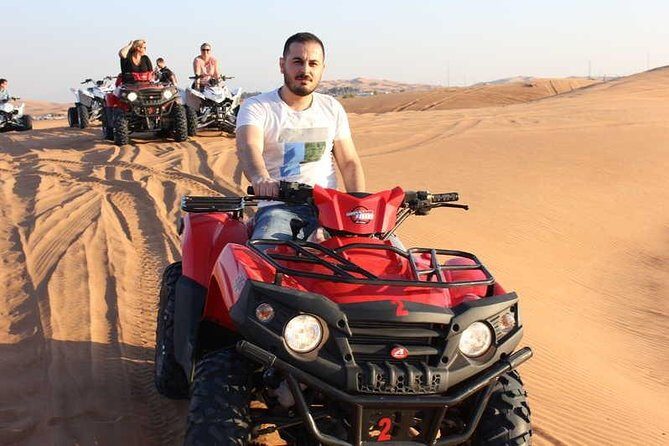 Morning Quad bike Open Desert - Private guide advantage: freedom with guardrails