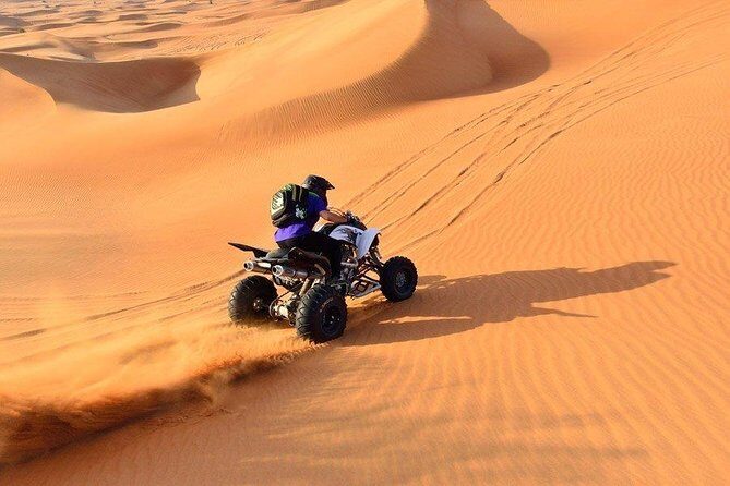 Morning Quad bike Open Desert - Dubai to Lahbab: transfers that keep the day simple