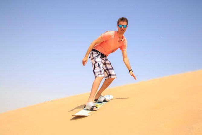 Morning Red Dunes Desert by Quad Bike, Dune Bashing, Camel Ride & Sandboarding - Camel Ride Through the Dunes: A Slower Pause