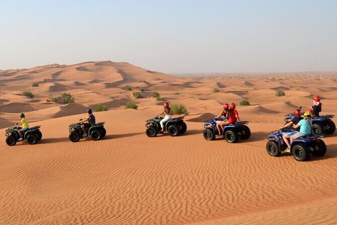 Morning Safari Camel Ride & Quad Biking Tour - Camel riding and sand boarding: the desert classics in one loop