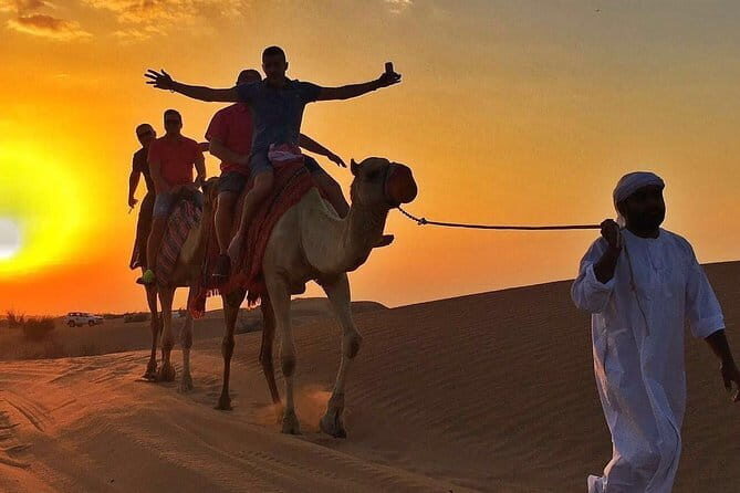 Morning Safari With Quad Bike Dubai - Guide Power: Mr. Raj, Suleman, and Sarwar Add Context to the Chaos