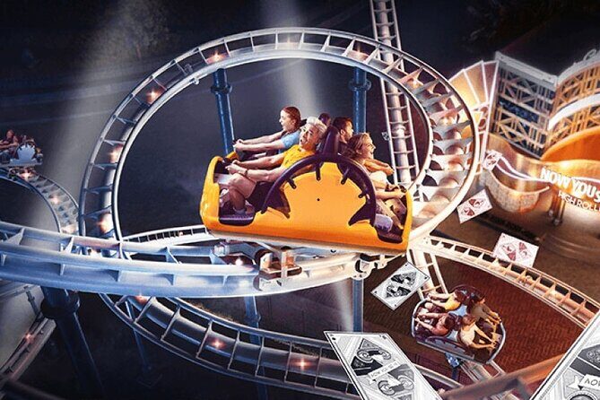 Motiongate Theme Park with Private Transfer - Motiongate Dubai Main Stop: DreamWorks, Lionsgate, Columbia, and The Smurfs