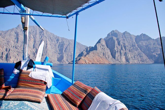 Musandam Khasab Day Trip From Ras Al Khaimah - Fjord-like Musandam views: mountains, cliffs, and dolphin chances