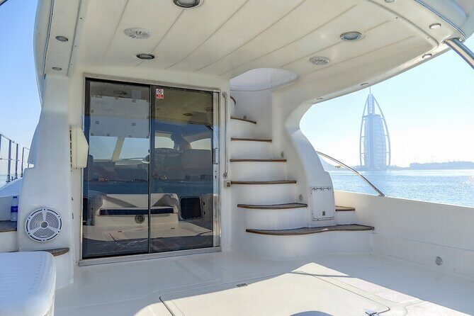 MY Cruises for Luxury Yacht Rental - JBR stop: prime waterfront views without the walking fatigue