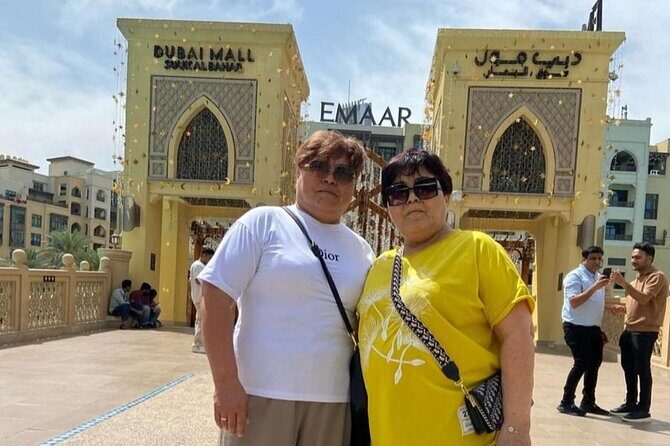 Night City Tour of Dubai - Jumeirah Beach and the Al Farooq Mosque: Coastline Calm Meets Sacred Architecture