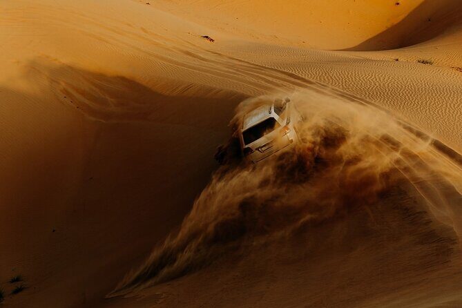 Noble Evening Desert Safari & Dinner Private Car Up to 6 Guests - Lahbab red sands: dune bashing plus sand play