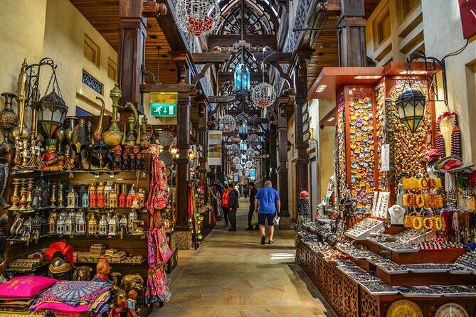 Old and Modern Dubai FullDay Private Tour with Blue Mosque Visit - Iconic Exteriors: Burj Al Arab, Atlantis the Royal, and Nessnass Beach