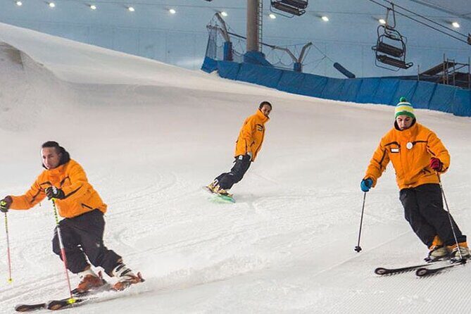 One-Day Ski Dubai with Snow Plus Tickets in the Mall of Emirates - The auto-walkway and chairlift: how the day is paced