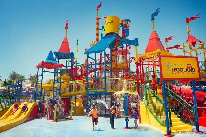 One Park Pass Entry Ticket - LEGOLAND® Water Park - The LEGO Wave Pool: where the day’s laughter often concentrates