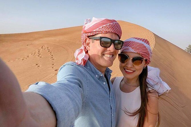 Overnight Desert Experience with safari and BBQ Dinner - Al Aweer Camp Night: Khayma Comfort Plus Real Desert Rituals