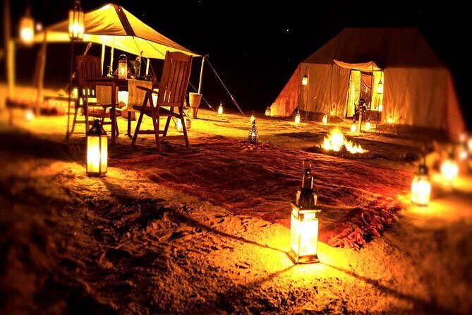 Overnight Desert Safari - Lahbab dunes: the adrenaline window before camp life