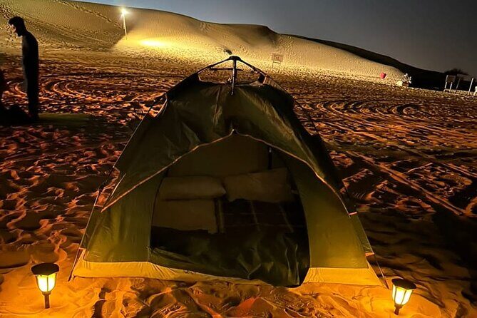 Overnight Desert Safari in Dubai With BBQ Dinner And Breakfast - 3:00 pm Pickup and the 50-Minute Run to the Red Sands