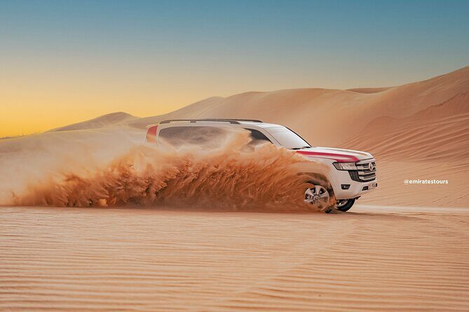 Overnight Desert Safari with BBQ Dinner & Breakfast Abu Dhabi - A 3 pm-to-morning Desert Escape From Abu Dhabi