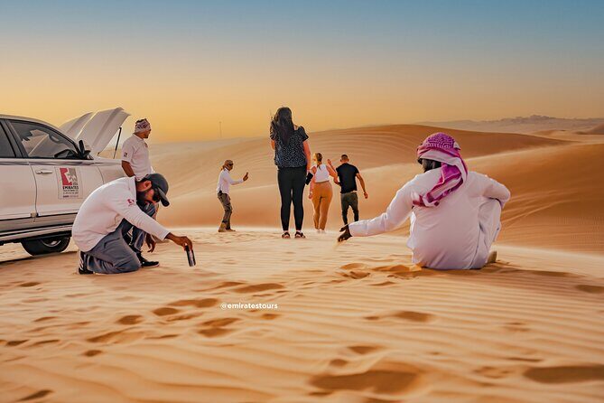 Overnight Desert Safari with BBQ Dinner & Breakfast Abu Dhabi - Camel Riding and Sandboarding: Fun, Short, and Usually Beginner-Friendly