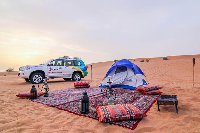 Overnight Dubai Desert Safari in igloo tent with Private 4WD - Private 4x4 Pickup in a Luxury Jeep: What Private Really Covers