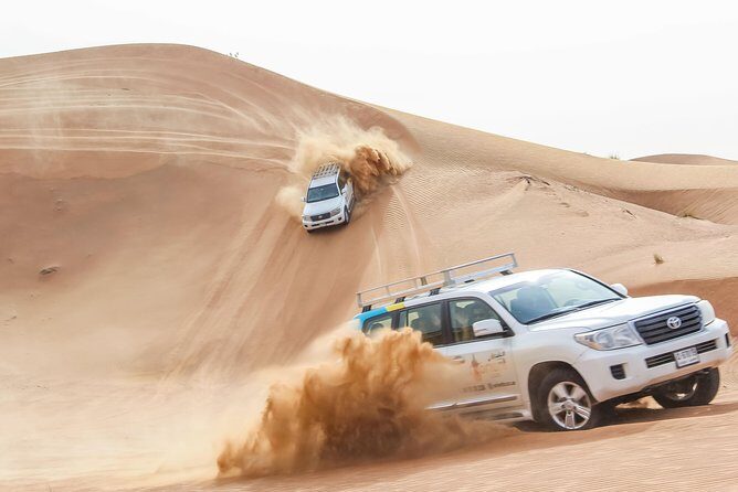 Overnight Dubai Desert Safari in igloo tent with Private 4WD - Sandboarding and Dune Bashing: Where the Real Adrenaline Lives