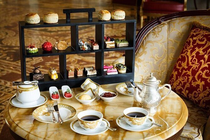 Palazzo Versace Dubai Afternoon Tea - Mosaic Lounge at Palazzo Versace: the setting you’re paying for