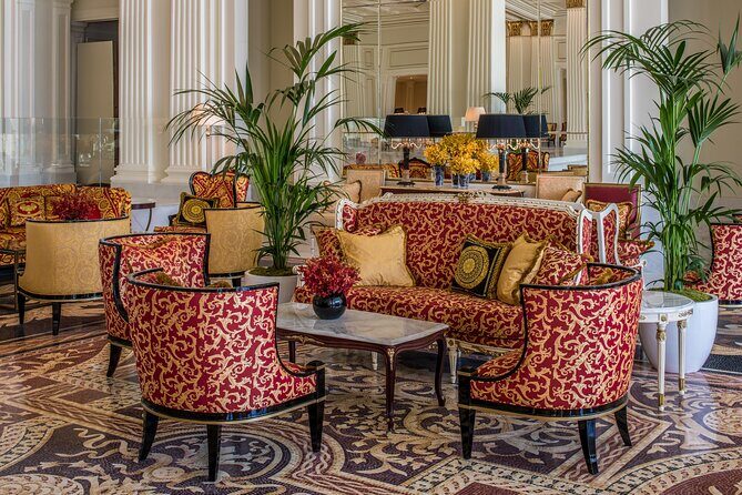 Palazzo Versace Dubai Afternoon Tea - Damman Frères tea and coffee: what to expect in practice