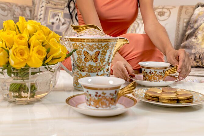 Palazzo Versace Dubai Afternoon Tea - What’s actually on the tea tray for two