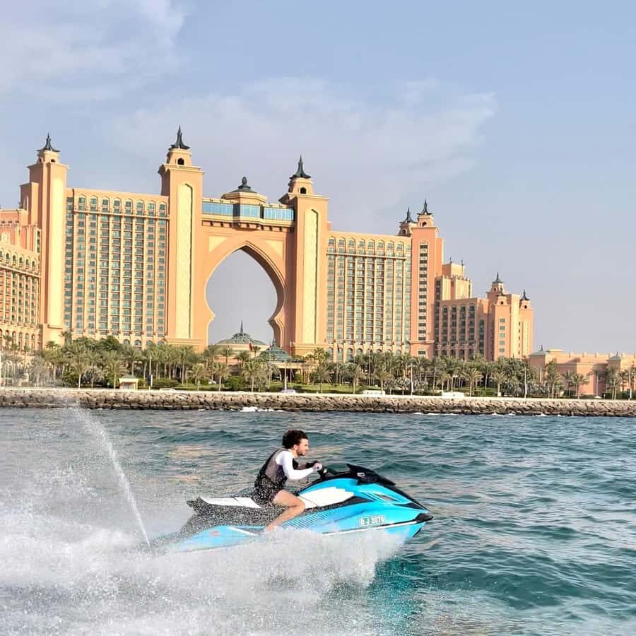 Palm Jumeirah: 1.5-Hour Guided Jet Ski Tour - Palm Jumeirah at sea level: the views and why they land so well