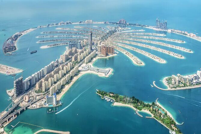 Palm Jumeirah Island Tour with Revolving 360" view from The View at The Palm ! - The View at The Palm: 240 meters up and 360-degree bearings