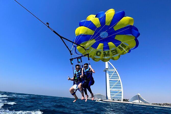 Parasailing in Dubai - Burj Al Arab View - Small tips that will make you enjoy the ride more