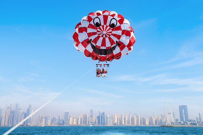 Parasailing in Dubai with Palm Jumeirah and JBR Beach views - Key Things I’d Pick About This Parasailing Flight