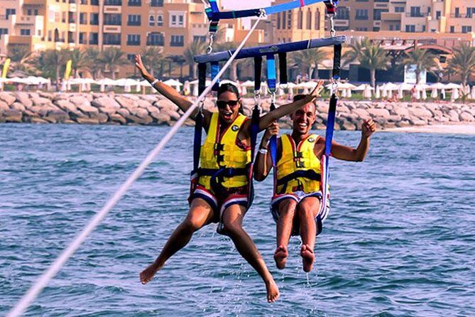 Parasailing - From beach to takeoff: the short boat ride that burns off nerves