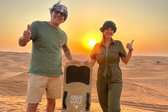 Platinum Desert Safari in 4x4, Quad Bike, Live BBQ and Shows - Hotel Pickup and the 4x4 Ride Out to the Red Sands