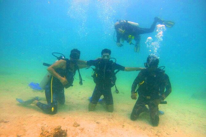 Pleasure Scuba Diving in Fujairah for Certified Diver - On Board and Underwater: Two Sites Matched to Your Level
