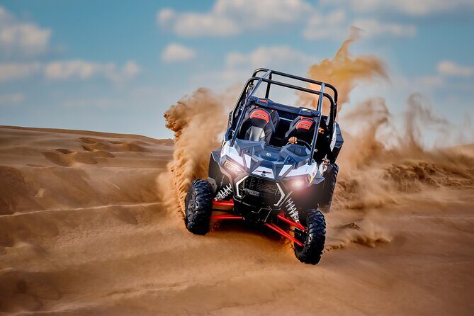 Polaris 1000CC 4Seater Buggy Rental in an open Desert Safari - Key highlights to know before you go