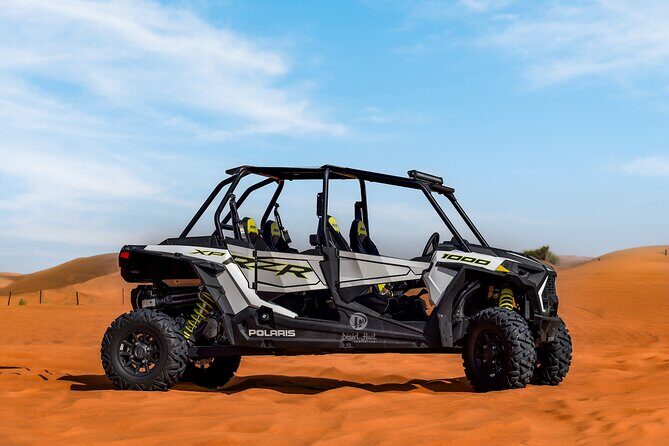 Polaris 1000CC 4Seater Buggy Rental in an open Desert Safari - Nazwa Road meeting point: how to keep logistics painless
