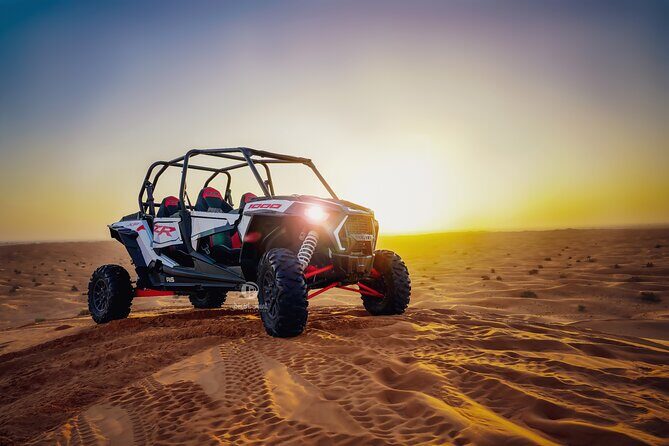 Polaris 1000CC 4Seater Buggy Rental in an open Desert Safari - The open-desert driving window: timing, focus, and photos