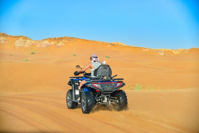 Polaris 570cc (4x4 )Quad Bike Ride +Sand Boarding- Red Dunes - My quick decision guide: book it if you want action plus the desert pause
