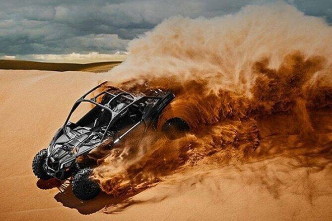 Polaris RZR 1000 dune buggy self drive desert adventure - Sandboarding as an Optional Bonus When You Want Extra Adrenaline