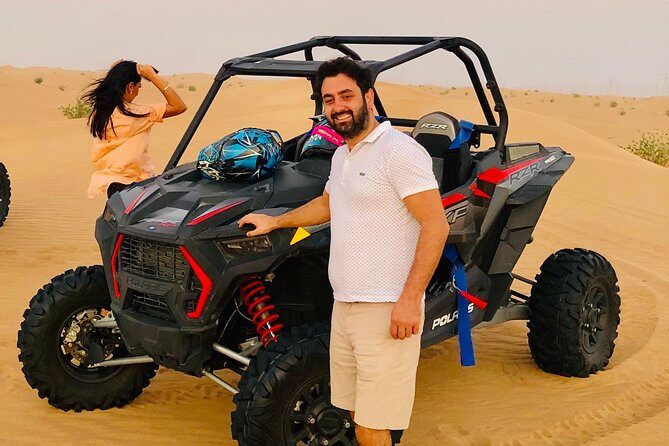 Polaris RZR 1000cc 2seater Desert Adventure Guided Tour - Equipment and comfort: helmet, safety gear, and water
