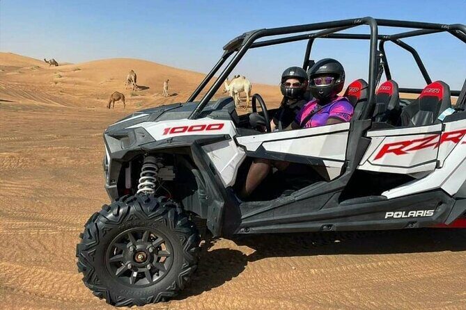 Polaris RZR X4 Buggy Ride in the Dubai Desert – Guided Tour - What You’re Actually Driving: Polaris RZR XP4 in Real Desert Terrain