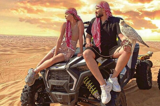 Polaris RZR X4 Buggy Ride in the Dubai Desert – Guided Tour - Guide Energy: Sami, Waqar Ali, and Mudjahid Make It Feel Personal
